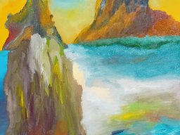 Arte in riva al fiume